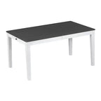 Ensemble de salle à manger rustique extensible pour 6 personnes, table à manger rectangulaire 7 pièces avec 6 chaises rembourrées, ensemble de table de cuisine avec 2 tiroirs