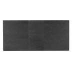 Ensemble de salle à manger rustique extensible pour 6 personnes, table à manger rectangulaire 7 pièces avec 6 chaises rembourrées, ensemble de table de cuisine avec 2 tiroirs