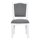 Ensemble de salle à manger rustique extensible pour 6 personnes, table à manger rectangulaire 7 pièces avec 6 chaises rembourrées, ensemble de table de cuisine avec 2 tiroirs