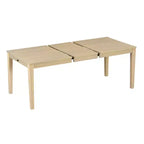 Ensemble de salle à manger rustique extensible pour 6 personnes, table à manger rectangulaire 7 pièces avec 6 chaises rembourrées, ensemble de table de cuisine avec 2 tiroirs