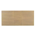 Ensemble de salle à manger rustique extensible pour 6 personnes, table à manger rectangulaire 7 pièces avec 6 chaises rembourrées, ensemble de table de cuisine avec 2 tiroirs