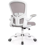 Chaises de bureau KERDOM, chaise de bureau ergonomique pour PC avec roulettes, support lombaire et hauteur réglables, chaise d'ordinateur pivotante