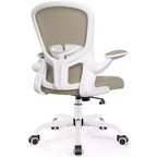 Chaises de bureau KERDOM, chaise de bureau ergonomique pour PC avec roulettes, support lombaire et hauteur réglables, chaise d'ordinateur pivotante