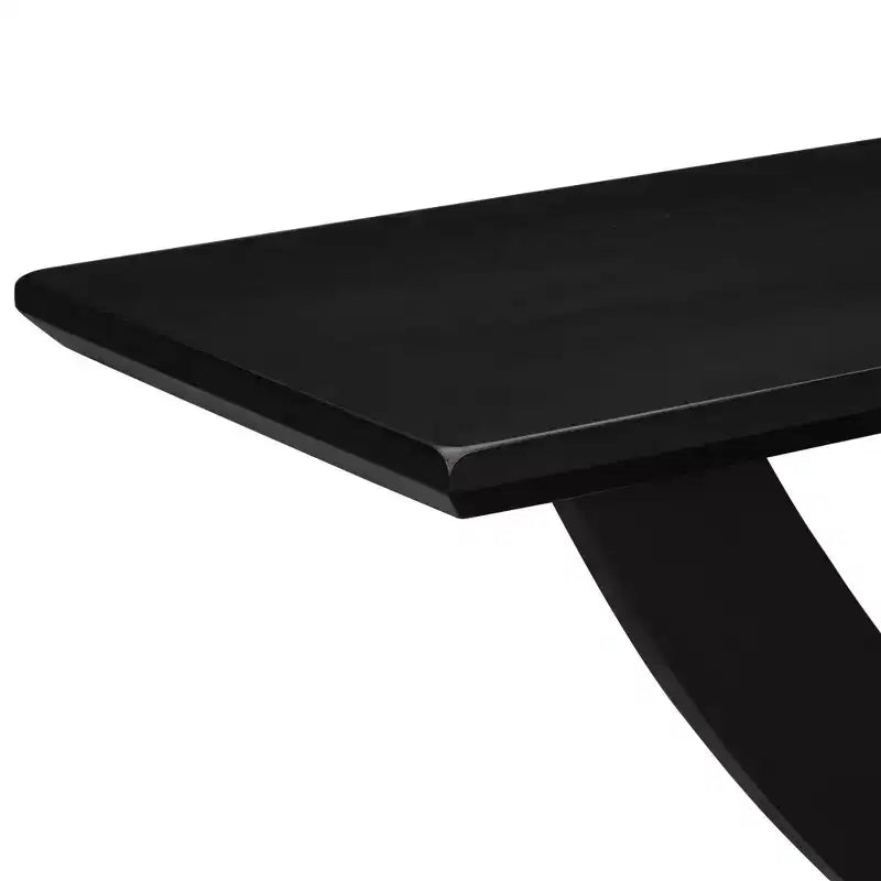 Console d'entrée rustique moderne Whisen 57'', table d'appoint pour couloir, table de canapé mince avec pieds croisés, construction robuste