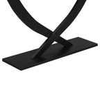 Console d'entrée rustique moderne Whisen 57'', table d'appoint pour couloir, table de canapé mince avec pieds croisés, construction robuste