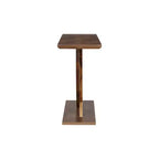 Console d'entrée rustique moderne Whisen 57'', table d'appoint pour couloir, table de canapé mince avec pieds croisés, construction robuste
