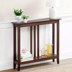 La Table Console Étroite en Bois pour Entrée Collection Lakeside - 32H -