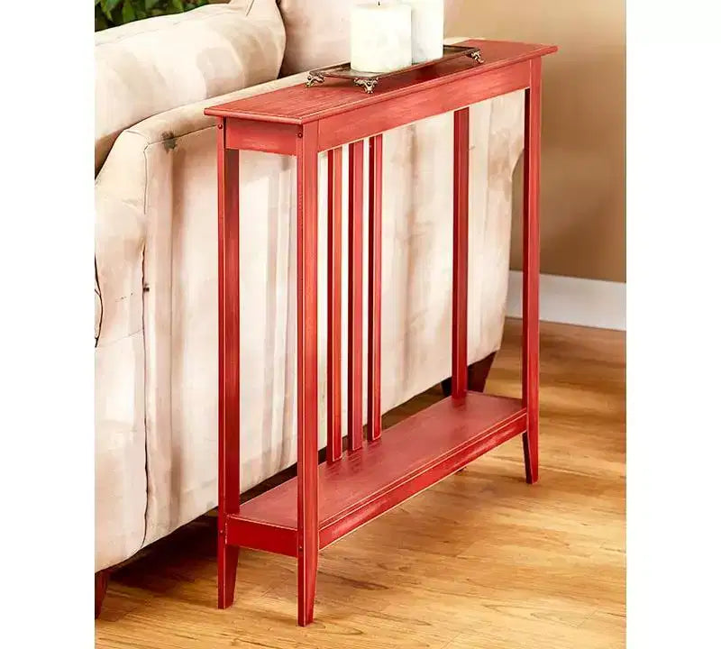 La Table Console Étroite en Bois pour Entrée Collection Lakeside - 32H -