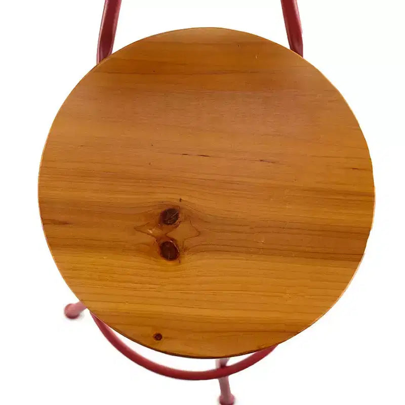 Tabouret réglable et pivotant Lakeside Collection avec dossier -