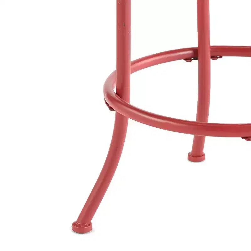 Tabouret réglable et pivotant Lakeside Collection avec dossier -