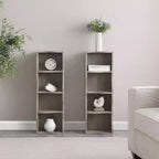 Étagère décorative haute à 8 niveaux avec étagères ouvertes, vitrine étroite moderne sur pied pour le salon ou le bureau à domicile-Panipeachy