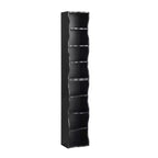 Étagère décorative haute à 8 niveaux avec étagères ouvertes, vitrine étroite moderne sur pied pour le salon ou le bureau à domicile-Panipeachy