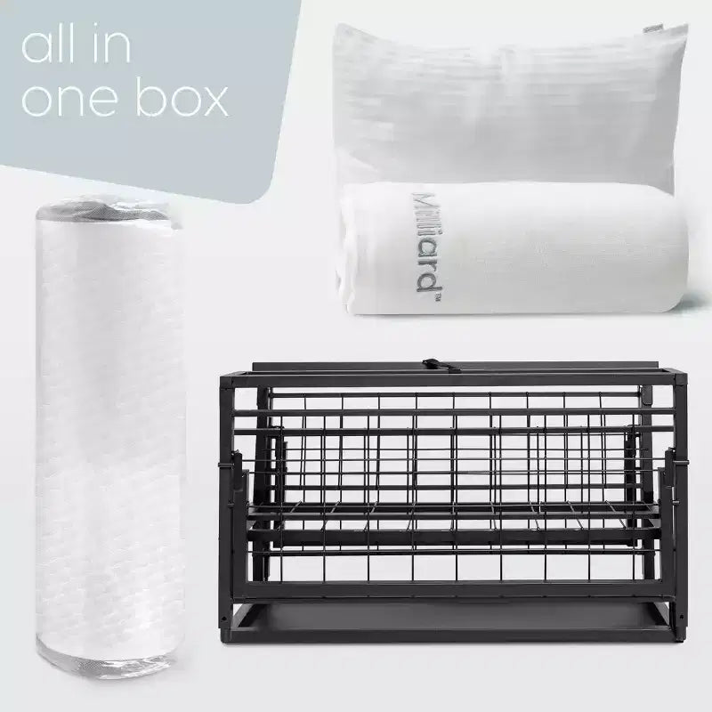 Lit pliant de luxe présidentiel avec matelas Billion