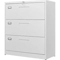 BALHAM TRADE-3 Drawer Metal Filing Organization Office Cabinets with Lock Ideal for Home Office
