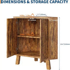 Meuble d'angle d'affichage de 31,5 avec étagère réglable - Unité de rangement triangulaire pour salle de bain, salon, couloir