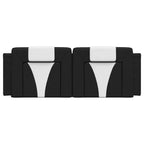 vidaXL Coussin de Tête de Lit Suspendu Rembourré Oreiller Dossier Chambre Similicuir