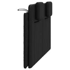 vidaXL Coussin de Tête de Lit Suspendu Rembourré Oreiller Dossier Chambre Similicuir