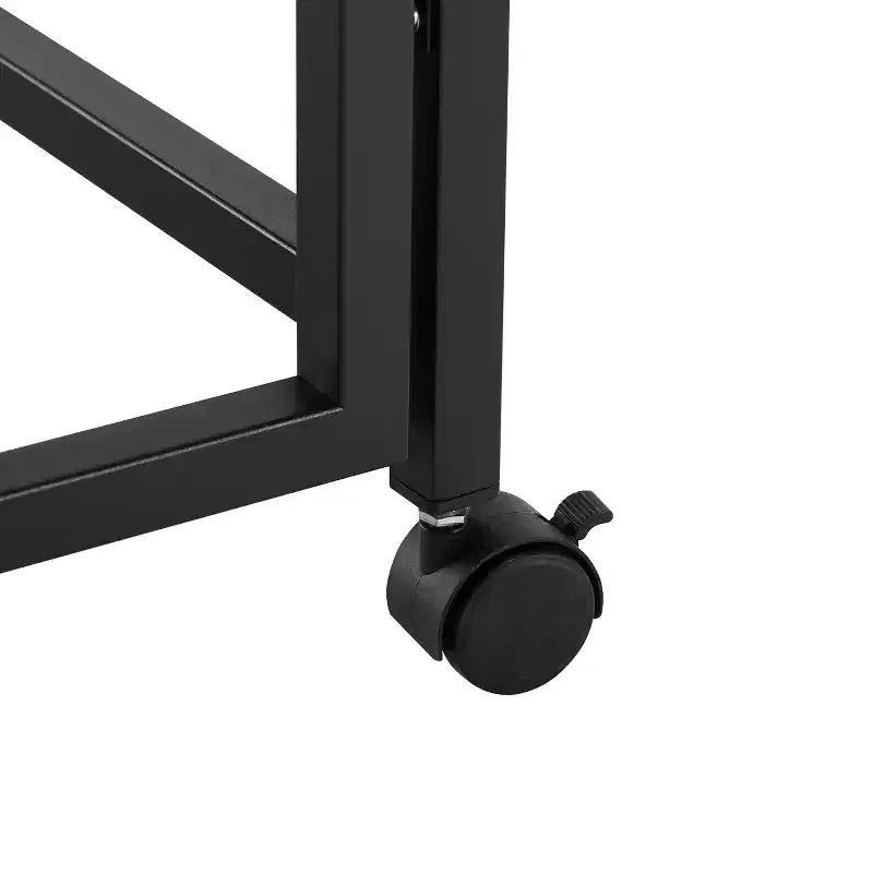 Bureau pliant Petit bureau pliable pour petits espaces, bureau d'écriture informatique de 80 cm pour le bureau, le télétravail, bureau pliant pour la chambre, noir