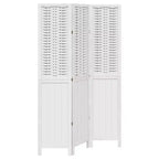 vidaXL Room Divider Privacy Screen Living Room Solid Wood Paulownia