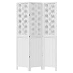 vidaXL Paravent Séparateur de Pièce Salon Bois Massif de Paulownia