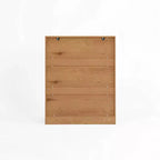 JVNOXK Meuble à chaussures à quatre niveaux, étagère à chaussures autoportante en bois, avec deux portes d'armoire blanches et des étagères réglables, idéal pour les entrées
