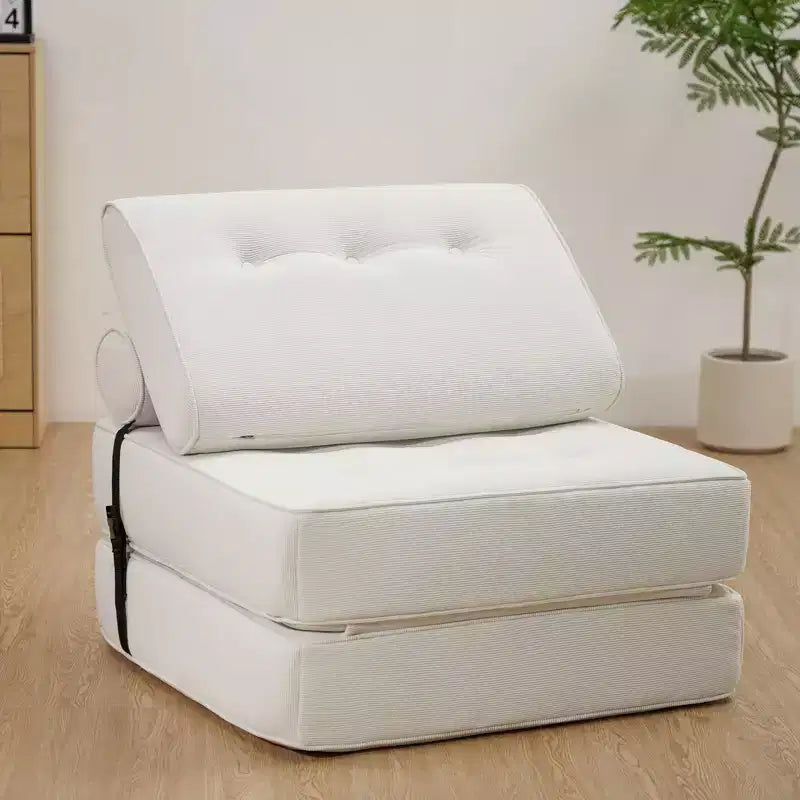 WARMOUNTS Canapé-lit pliant avec dossier réglable, fauteuil-lit portable pour salon et bureau