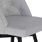 Tabourets de bar avec dossiers, lot de 2 tabourets de bar hauteur de comptoir 66 cm, chaises d'îlot de cuisine modernes