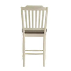 Tabourets de comptoir bicolores Countryside - Lot de 2 - iNSPIRE Q