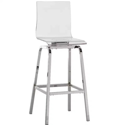 Alta Acrylic Swivel Counter and Bar Stools - Set of 2 - iNSPIRE Q