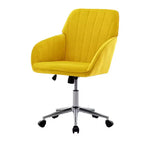 Chaise de bureau réglable, chambre à coucher, chaise pivotante ergonomique, dossier et assise, confortable pour les longues heures assises