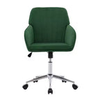 Chaise de bureau réglable, chambre à coucher, chaise pivotante ergonomique, dossier et assise, confortable pour les longues heures assises