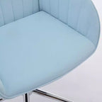 Chaise de bureau réglable, chambre à coucher, chaise pivotante ergonomique, dossier et assise, confortable pour les longues heures assises