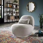 Fauteuil d'appoint bouclé Morro - iNSPIRE Q