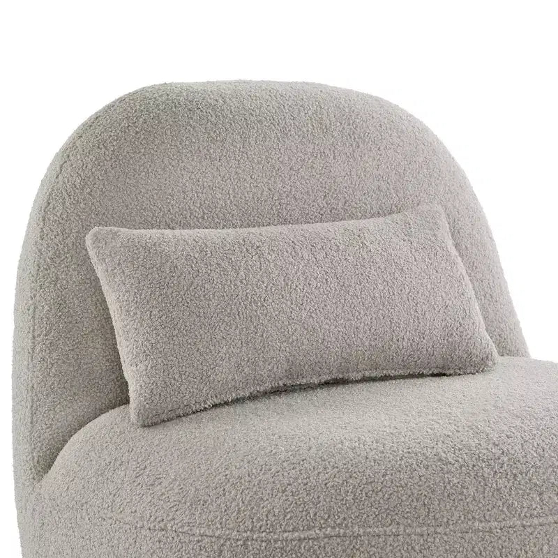 Fauteuil d'appoint bouclé Morro - iNSPIRE Q