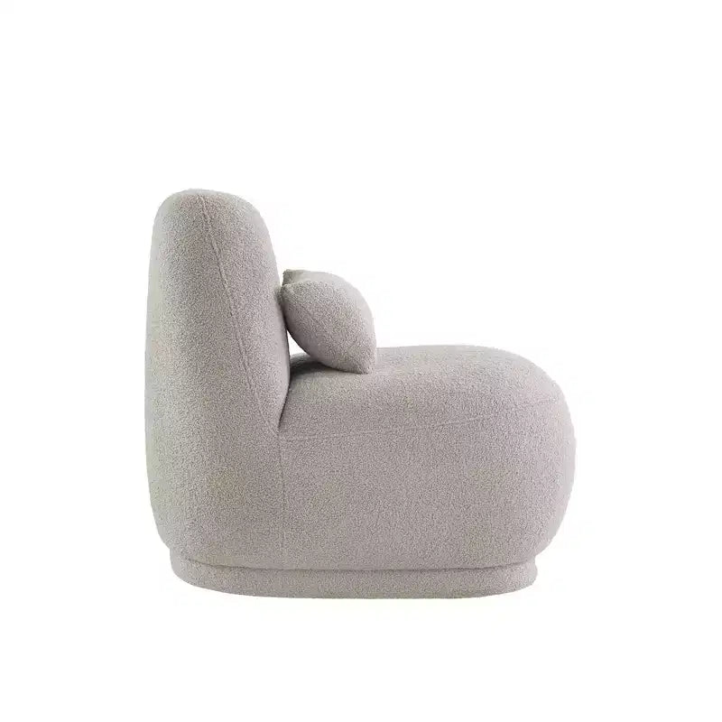 Fauteuil d'appoint bouclé Morro - iNSPIRE Q