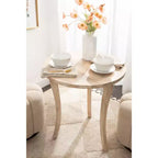 Table d'entrée ronde Mariona Kate and Laurel, 26x26x30, Naturel