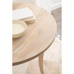 Table d'entrée ronde Mariona Kate and Laurel, 26x26x30, Naturel