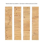 Console en rotin Kate and Laurel Rafina, 36x12x30, Naturel
