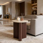 Christopher Knight Home Ursule Modern Wood Fluted End Table