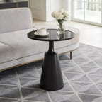 Christopher Knight Home Viviana Table d'appoint ronde moderne en fer