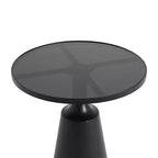 Christopher Knight Home Viviana Table d'appoint ronde moderne en fer