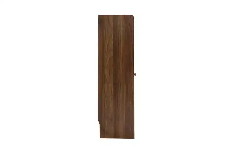 JVNOXK Buffet de 47 pouces avec deux portes coulissantes en verre rayé, meuble de rangement autonome sur comptoir, idéal pour le rangement des bouteilles de vin, couleur noyer