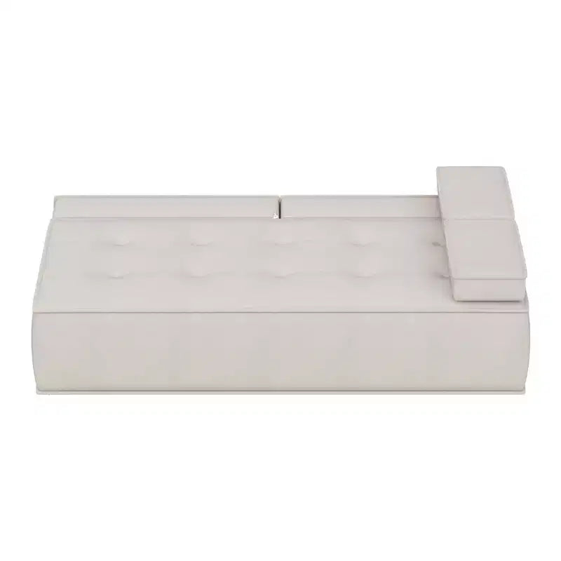 Canapé-lit multifonctionnel en tissu Luck Live 79, convertible avec coussin en mousse de soutien pour appartement et studio