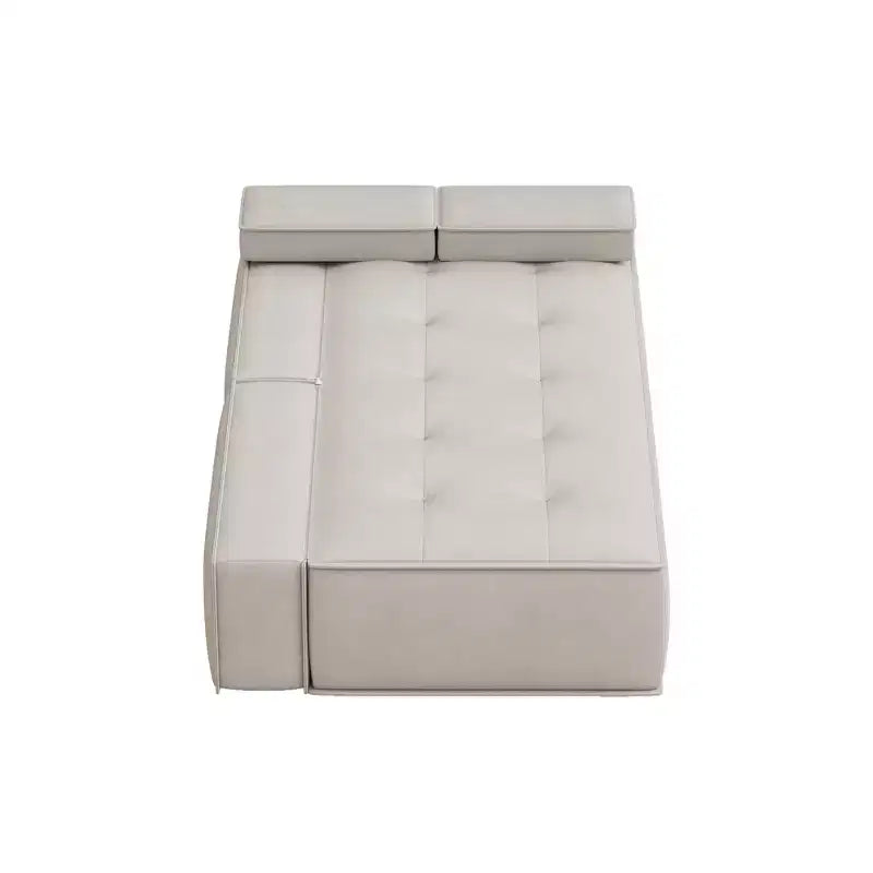 Canapé-lit multifonctionnel en tissu Luck Live 79, convertible avec coussin en mousse de soutien pour appartement et studio
