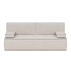 Canapé-lit multifonctionnel en tissu Luck Live 79, convertible avec coussin en mousse de soutien pour appartement et studio