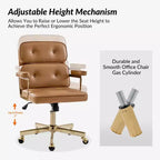 Chaise de bureau Debby Modern 37 H avec hauteur réglable|ARTFUL LIVING DESIGNS