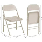 Ensemble table et chaises pliantes, table carrée pliante 3 pièces avec chaises, table carrée moderne pour salle à manger, table de jeux pour la maison, les fêtes, les pique-niques