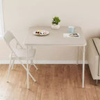 Ensemble table et chaises pliantes, table carrée pliante 3 pièces avec chaises, table carrée moderne pour salle à manger, table de jeux pour la maison, les fêtes, les pique-niques