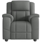 vidaXL Fauteuil inclinable électrique de massage en tissu