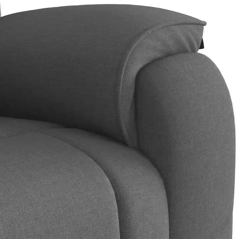 vidaXL Fauteuil inclinable électrique de massage en tissu